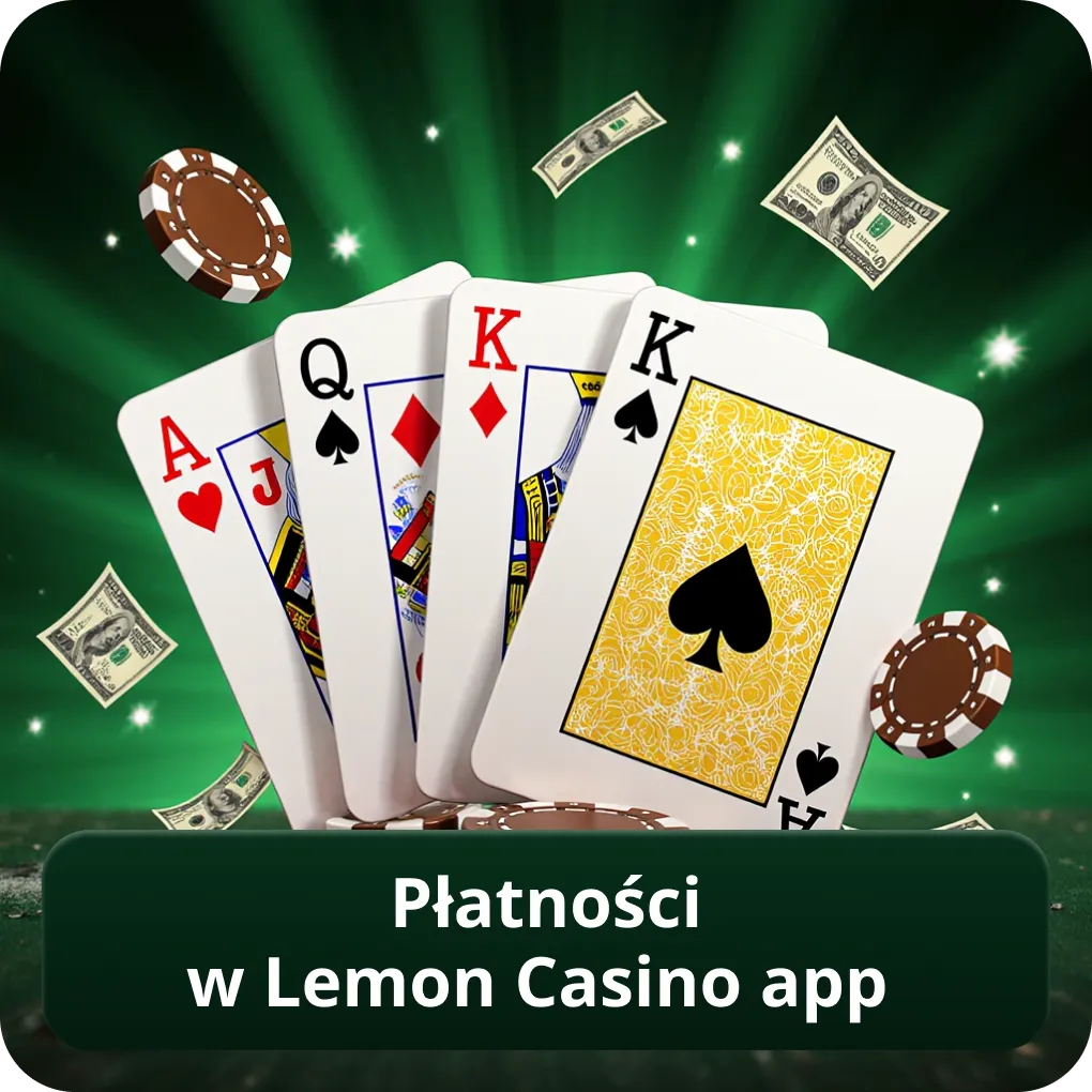 Płatności w Lemon Casino app 